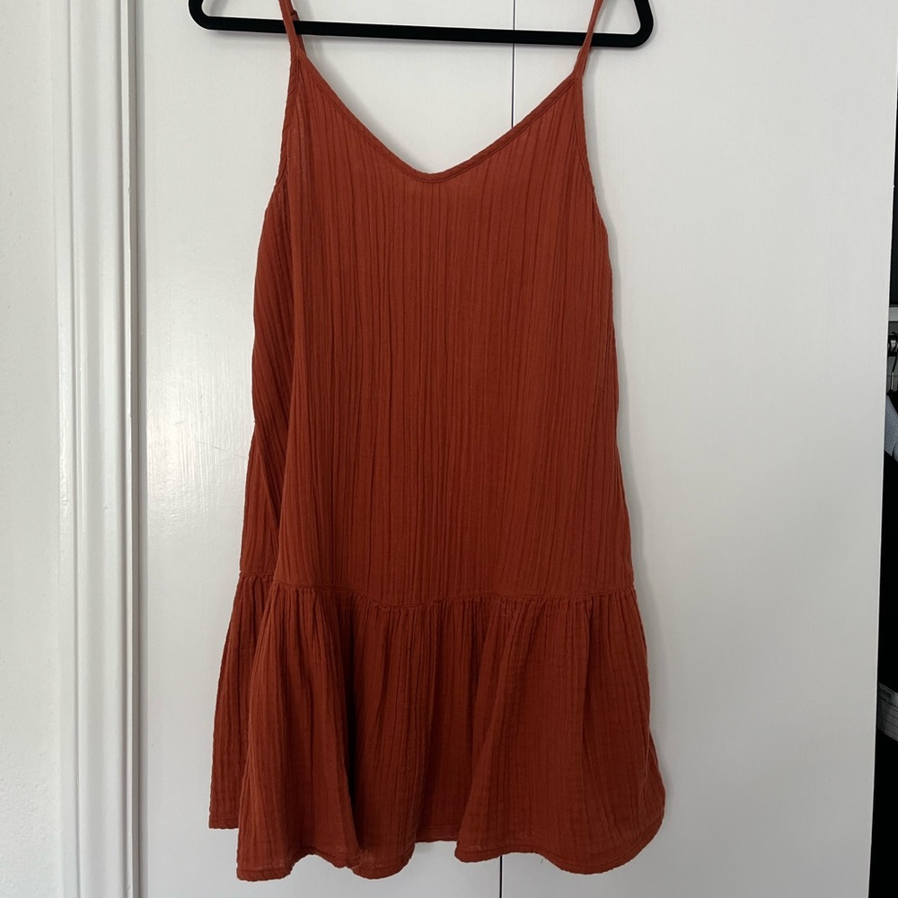 Rip Curl Orange Gauze Dress